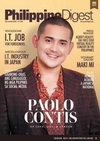Paolo Contis photo in the magazine cover