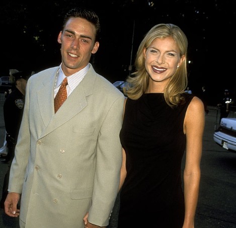 Jason Sehorn with his first wife, Whitney Casey