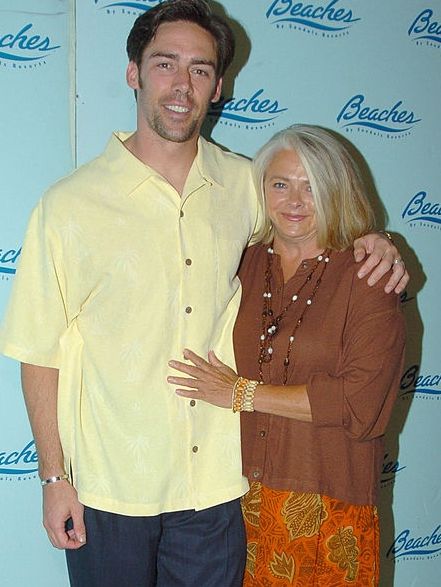 Jason Sehorn with his mother, Nancy Alexander