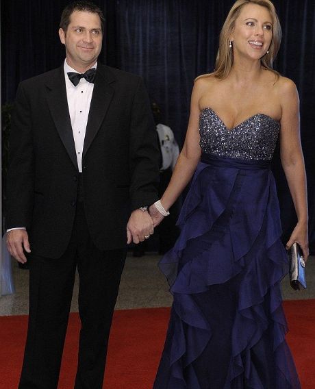 Jason Siemon's ex-wife, Lara Logan with Joseph Burkett