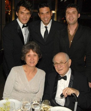 John Mayer with his family