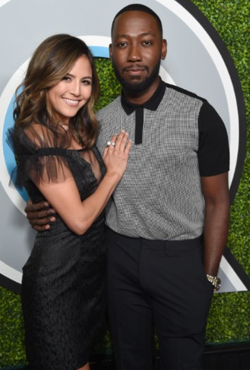 Lamorne Morris with his ex-girlfriend, Erin Lim