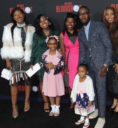 Lamorne Morris with his family