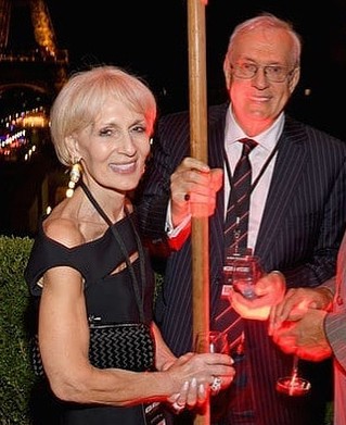 Marianne Cavill with her husband, Collin Cavill