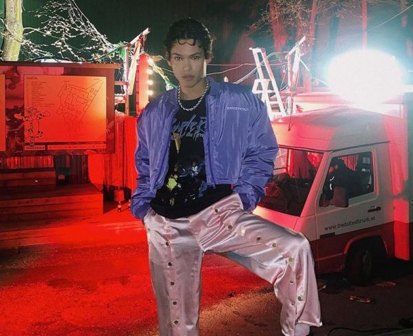 Omar Rudberg posing for a photo