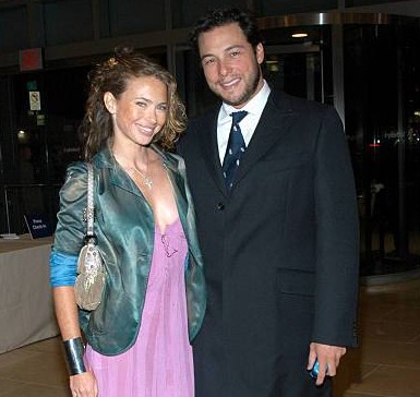Rocco DiSpirito with his ex-girlfriend, Yvonne Scio