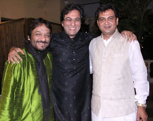 Rumi Jaffery with his co-workers