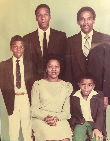 Chadwick Boseman family photo