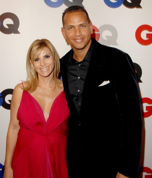 Alex Rodriguez with his ex-wife Cynthia Scurtis