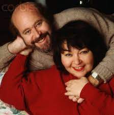 Bill Pentland with his ex-wife Roseanne Barr