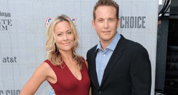 Cynthia Daniel with her husband Cole Hauser 