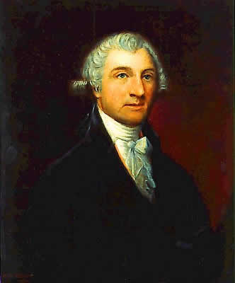 William Thornton in a frame
