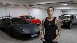 Kimberly Anne Scott's ex-husband Eminem with the car