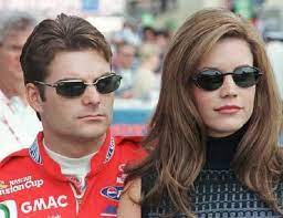Brooke Sealey with her ex-husband Jeff Gordon