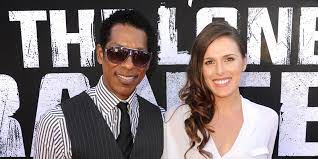 Jacqueline Staph with her husband Orlando Jones