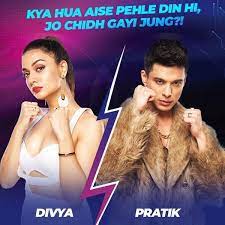 Divya Agarwal in the poster