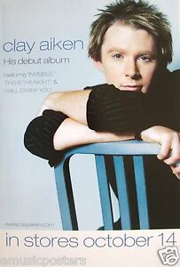 Clay Aiken photo in the poster 