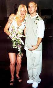 Kimberly Anne Scott with her ex-husband Eminem