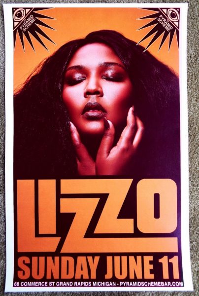 Lizzo in the poster