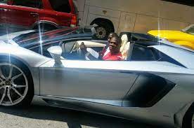 Sabina Morgan's ex-husband Tracy Morgan with the car