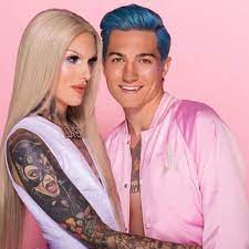 Nathan Schwandt woith his lover Jeffree star