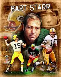 Cherry Star's husband Bart Starr in the poster