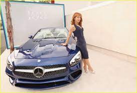 Megyn Kelly with the car