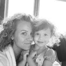 George Virginia Morgan with her mother