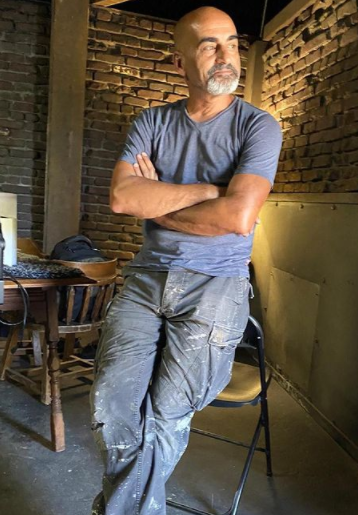Navid Negahban in a frame
