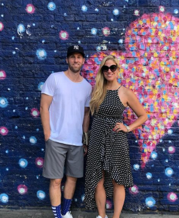 Meredith Marakovits with her friend