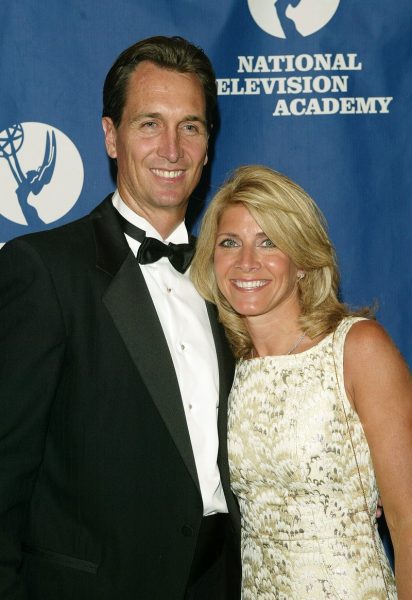 Cris Collinsworth with his wife
