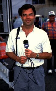 Allen Bestwick doing his job 