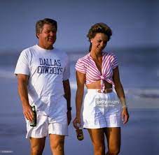 Jimmy Johnson with his ex-wife Linda Kay Cooper