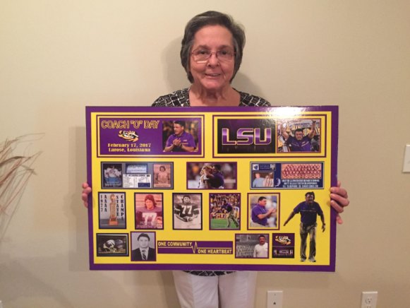 Ed Orgeron's mother