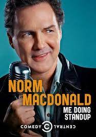 Norm Macdonald photo in the poster 