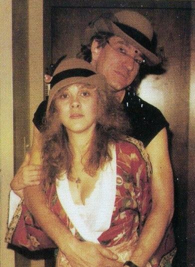 Joe Walsh with his ex-girlfriend, Stevie Nicks