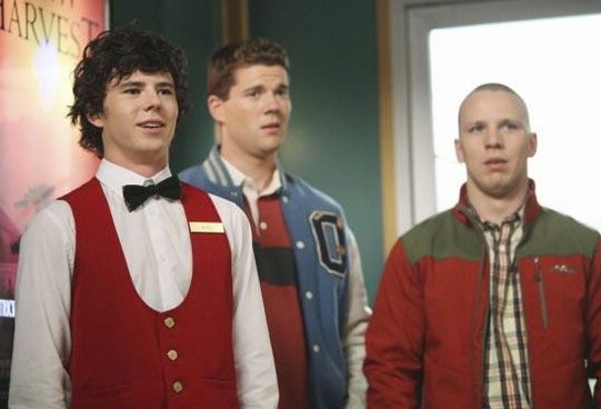 John Gammon with his cast members