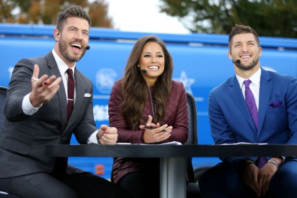 Kaylee Hartung with her co-workers