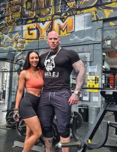 Martyn Ford with his wife, Sacha Stacey