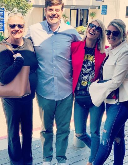 Michelle Beisner Buck with her family