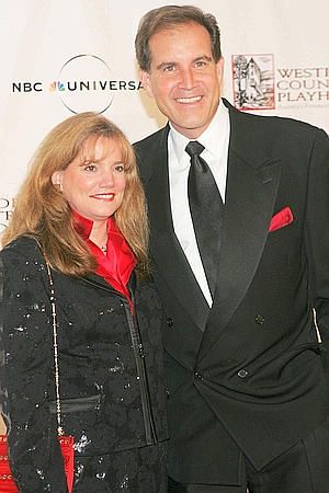 Jim Nantz with his ex-wife Ann-Lorraine Carlsen Nantz