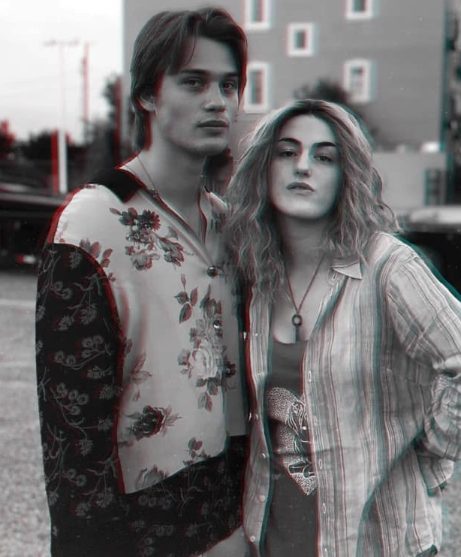 Nicholas Galitzine with his co-star, Lilli Kay