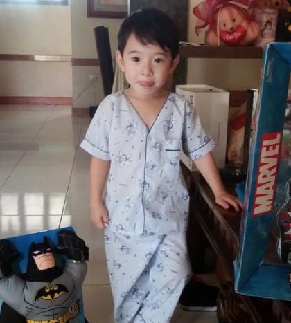 Paulo Avelino's son, Ethan