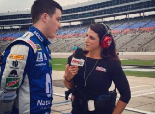 Wendy Venturini doing her job