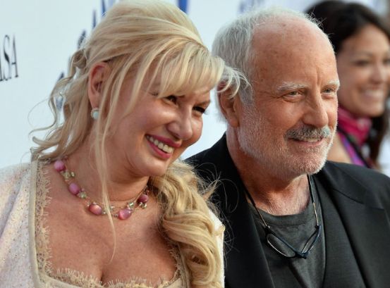 Richard Dreyfuss with his wife, Svetlana Erokhin