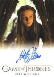 Nell Williams in the poster