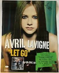 Avril Lavigne in the poster