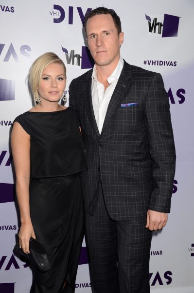Elisha Cuthbert with her husband Dion Phaneuf