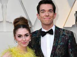 John Mulaney with his wife Anna Marie Tendler