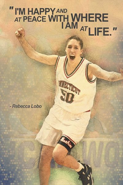 Rebecca Lobo in the poster
